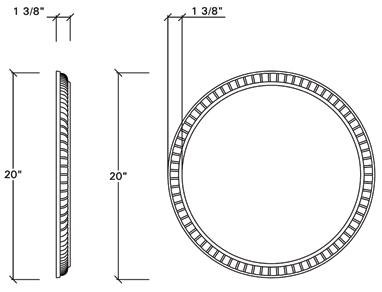 Circular Wall Mirror